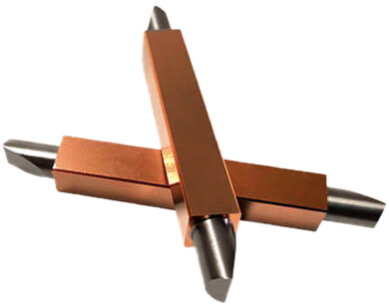 鎢鑲銅電極的優(yōu)點(diǎn)及用途 鎢鑲銅電極的優(yōu)點(diǎn)及用途